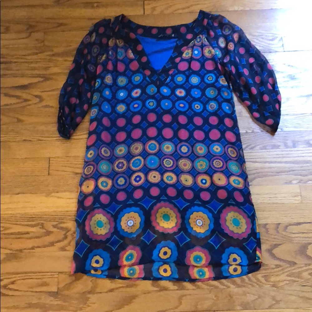 Retro inspired mini dress
